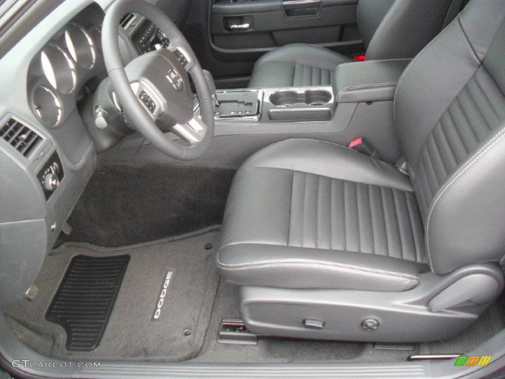 Dark Slate Gray Interior 2012 Dodge Challenger SXT Photo #56598090