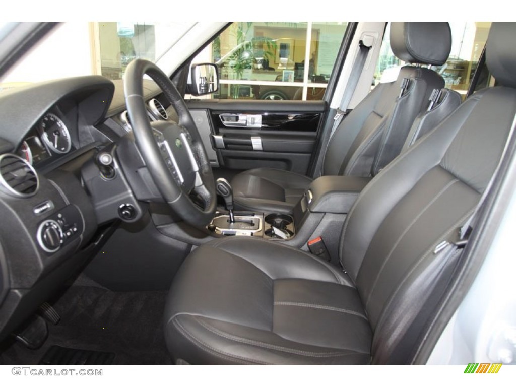 Ebony Interior 2010 Land Rover LR4 HSE Lux Photo #56598213