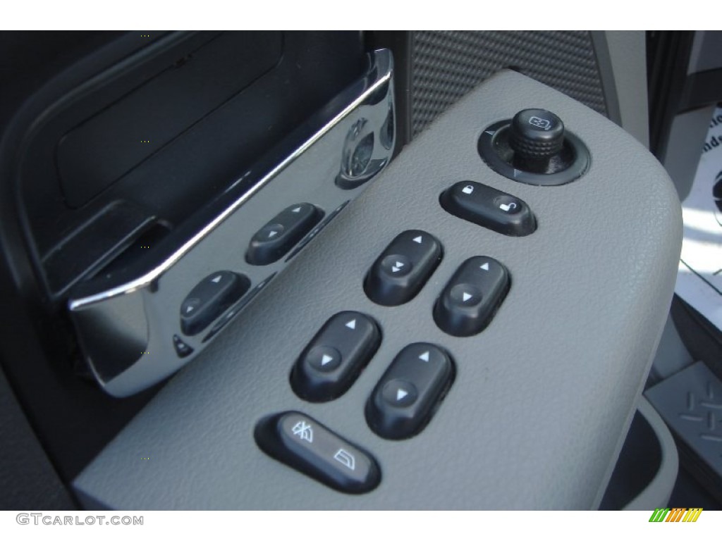 2005 F150 XLT SuperCrew 4x4 - Dark Shadow Grey Metallic / Medium Flint/Dark Flint Grey photo #14