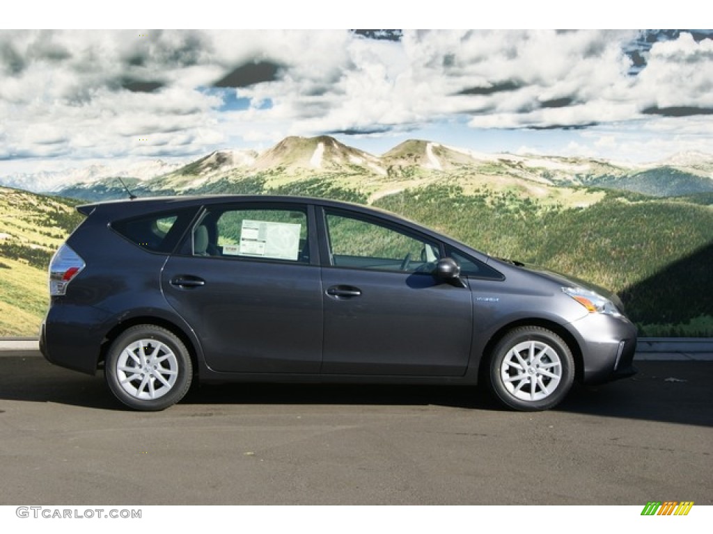 Magnetic Gray Metallic 2012 Toyota Prius v Two Hybrid Exterior Photo #56598384