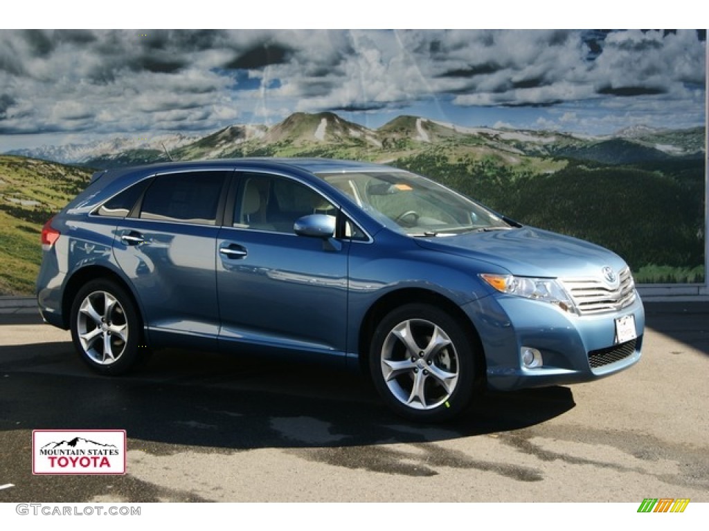 2011 Venza V6 AWD - Tropical Sea Metallic / Ivory photo #1