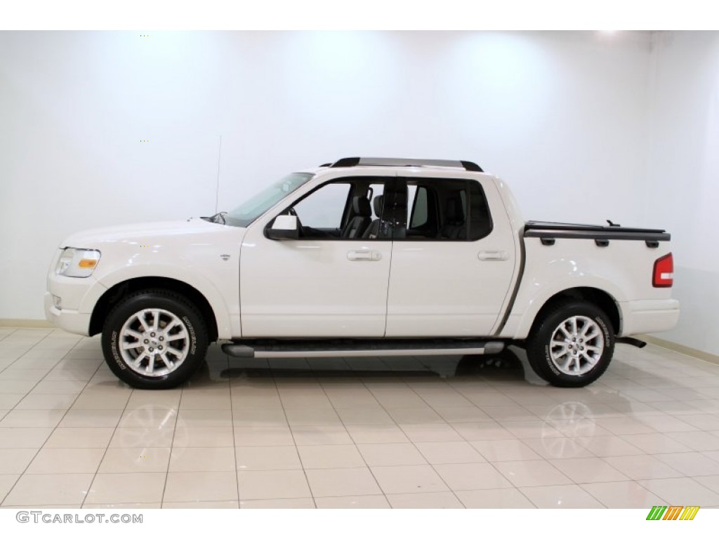 White Suede 2008 Ford Explorer Sport Trac Limited 4x4 Exterior Photo #56599497