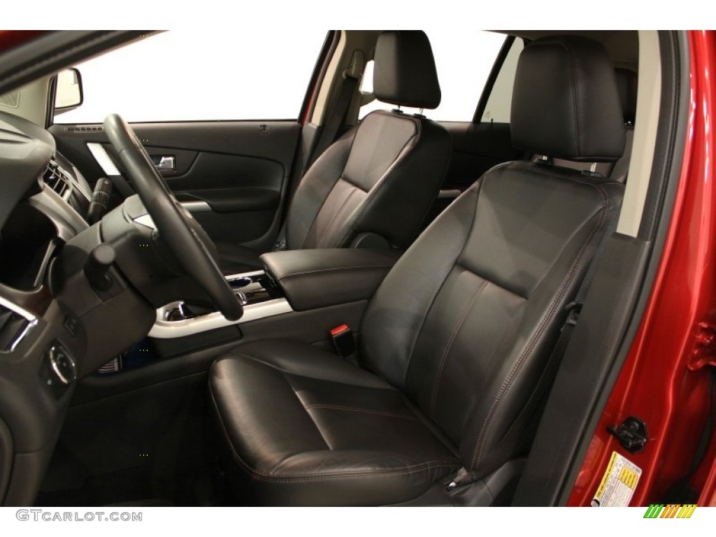 Charcoal Black Interior 2011 Ford Edge Limited AWD Photo #56599720