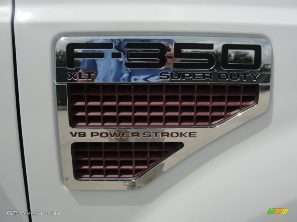 2008 Ford F350 Super Duty XLT Crew Cab Dually Marks and Logos Photos