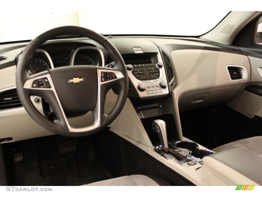 2011 Chevrolet Equinox LT Light Titanium/Jet Black Dashboard Photo #56600565