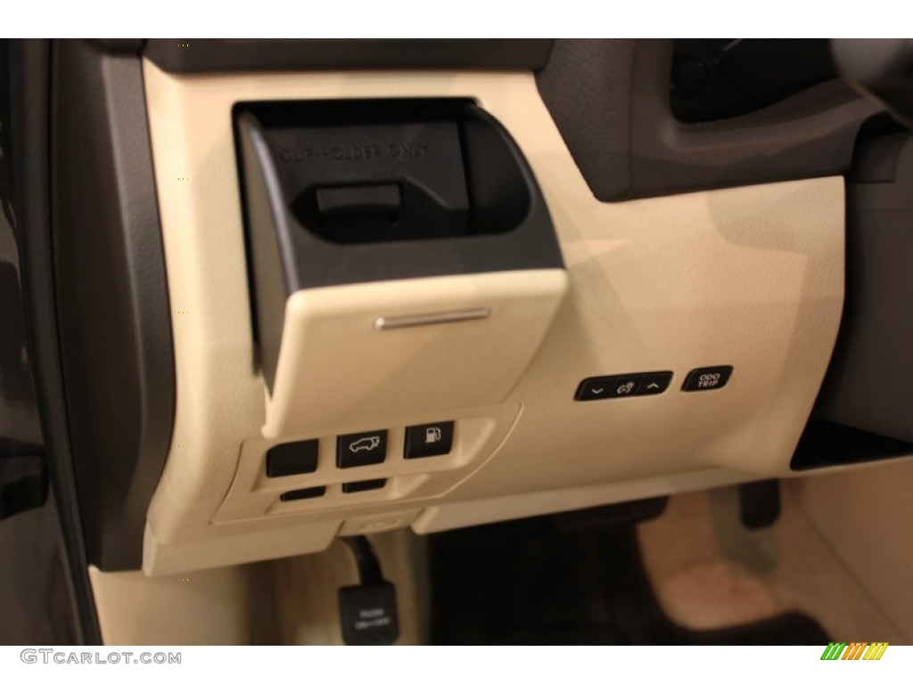 2010 RX 350 AWD - Truffle Brown Mica / Parchment/Brown Walnut photo #9