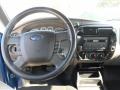 2007 Ford Ranger Ebony/Blue Interior Dashboard Photo