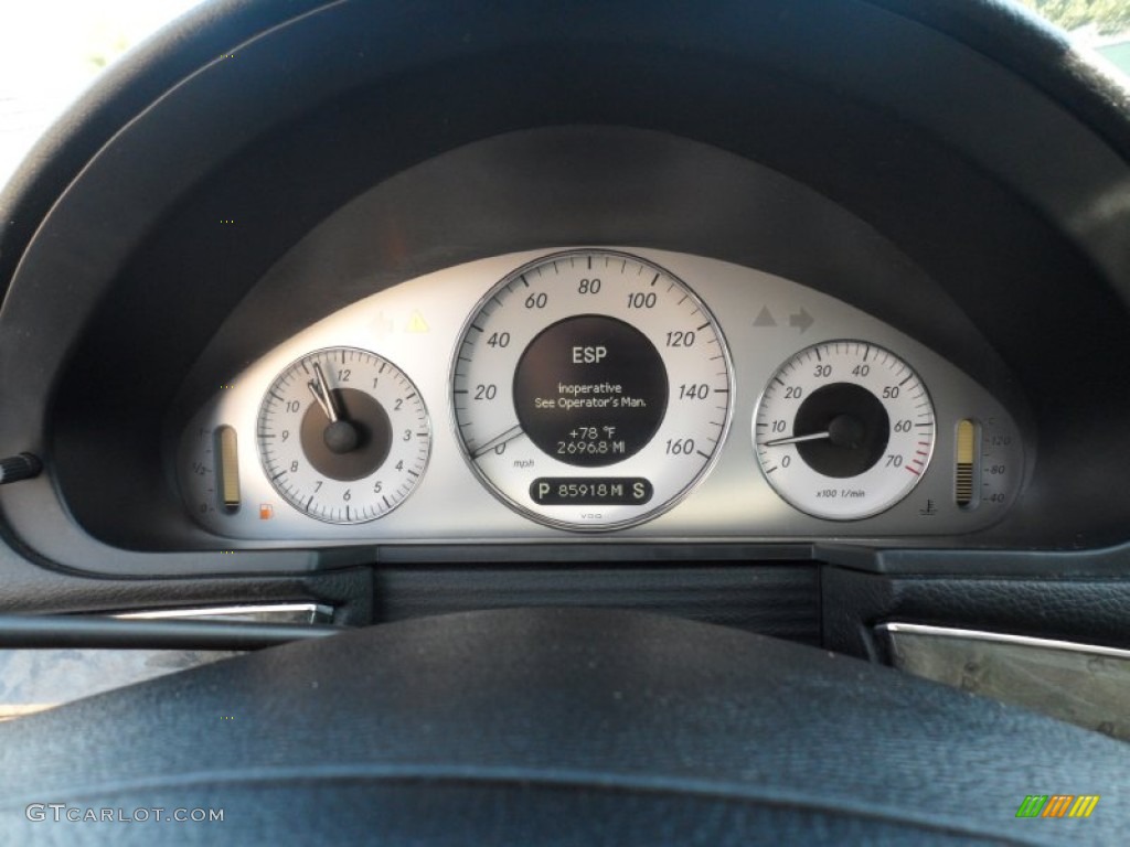 2007 Mercedes-Benz E 350 Sedan Gauges Photo #56601717