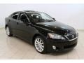 Obsidian Black 2009 Lexus IS 250 AWD Exterior