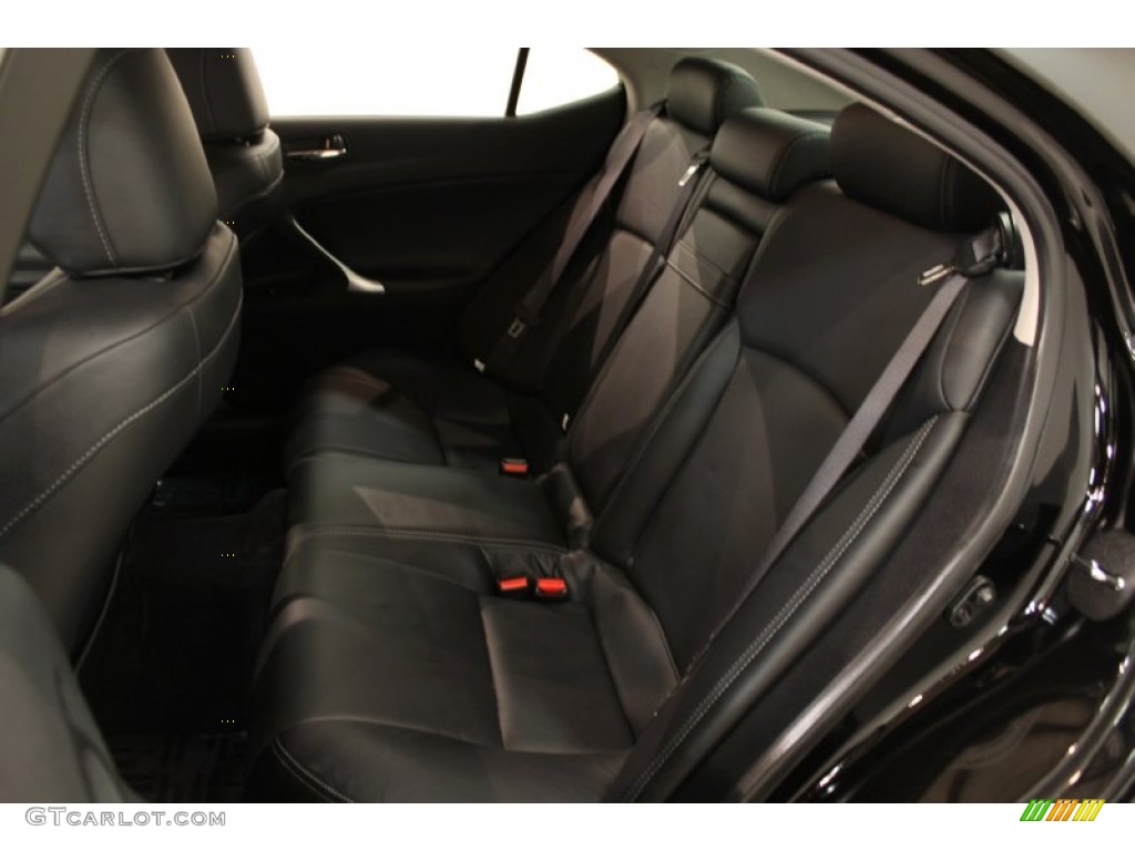 Black Interior 2009 Lexus IS 250 AWD Photo #56601987