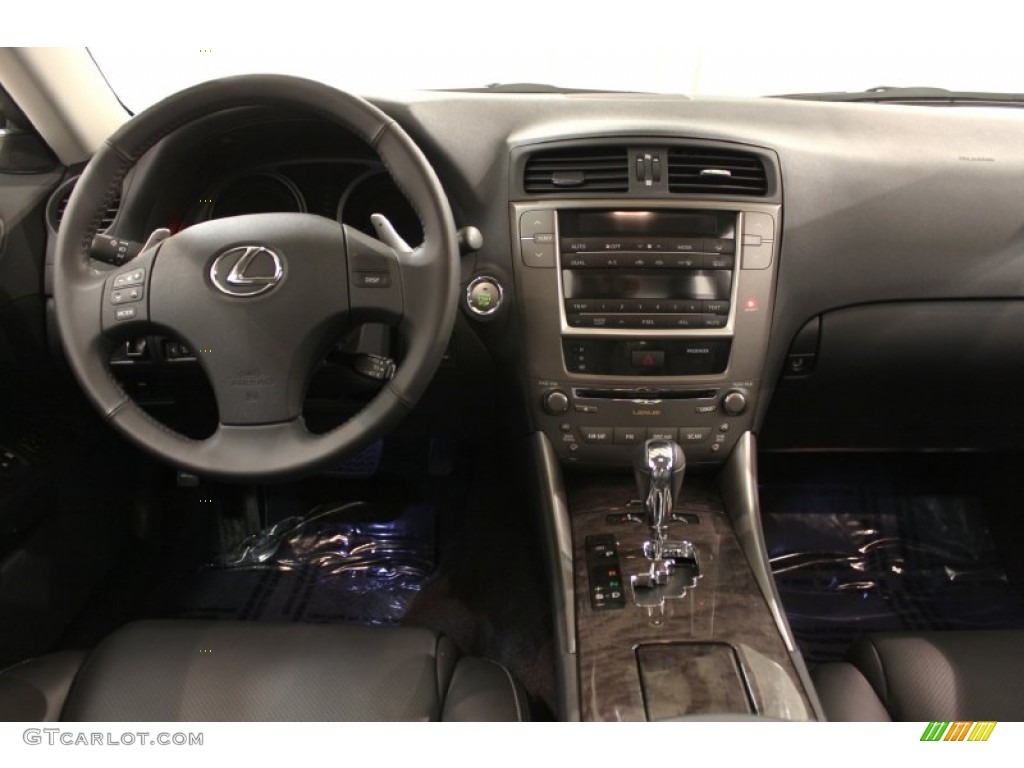 2009 Lexus IS 250 AWD Black Dashboard Photo #56601993