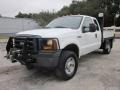 Oxford White - F350 Super Duty XL SuperCab 4x4 Chassis Photo No. 6