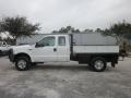 Oxford White - F350 Super Duty XL SuperCab 4x4 Chassis Photo No. 8