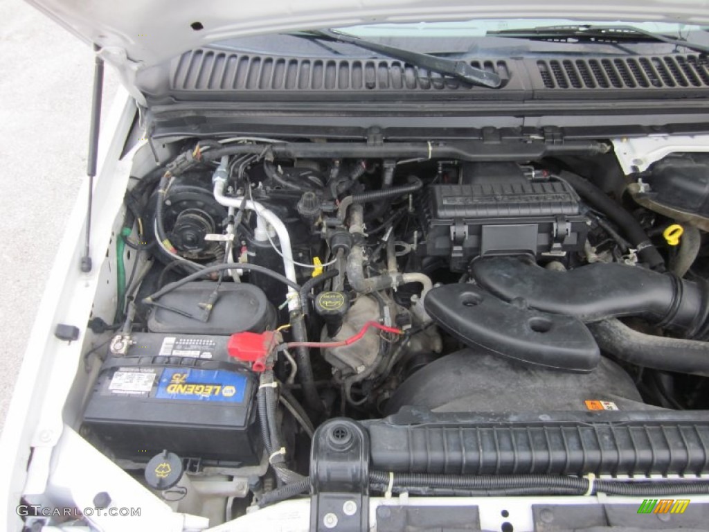 2006 Ford F350 Super Duty XL SuperCab 4x4 Chassis 5.4 Liter SOHC 24V VVT Triton V8 Engine Photo #56604042