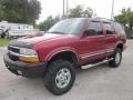 1998 Dark Cherry Red Metallic Chevrolet Blazer LS 4x4  photo #6