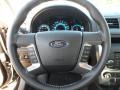 Charcoal Black 2012 Ford Fusion SE V6 Steering Wheel