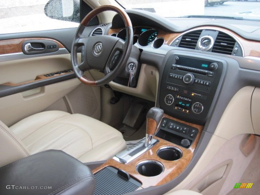 2008 Enclave CXL AWD - Cocoa Metallic / Cashmere/Cocoa photo #7