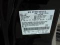 UA: Ebony Black 2012 Ford Escape XLT Color Code