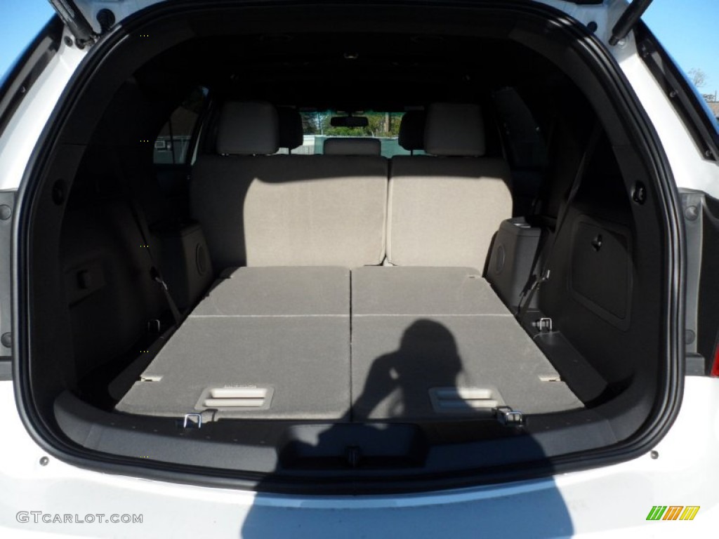 2012 Explorer XLT - White Platinum Tri-Coat / Medium Light Stone photo #21