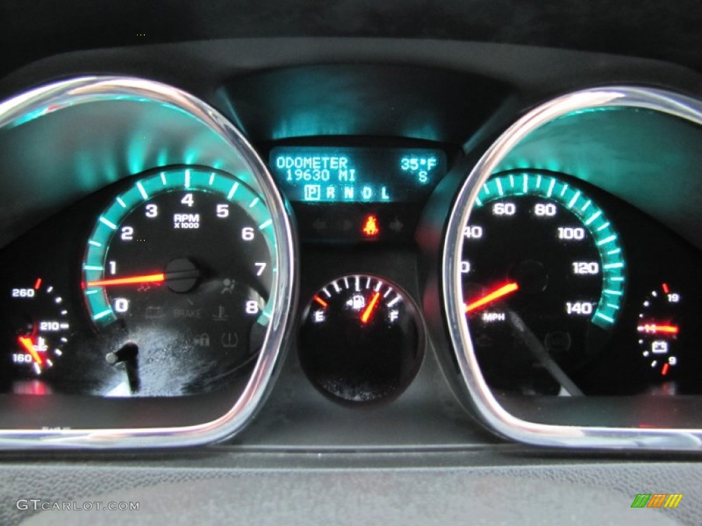 2011 Traverse LT AWD - White / Ebony/Ebony photo #5