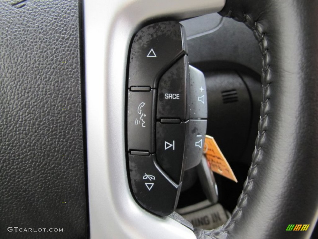 2011 Traverse LT AWD - White / Ebony/Ebony photo #8