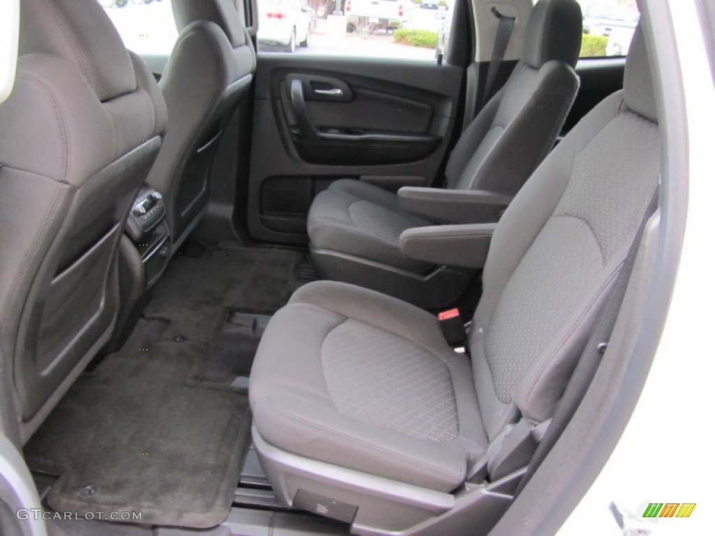 2011 Traverse LT AWD - White / Ebony/Ebony photo #22