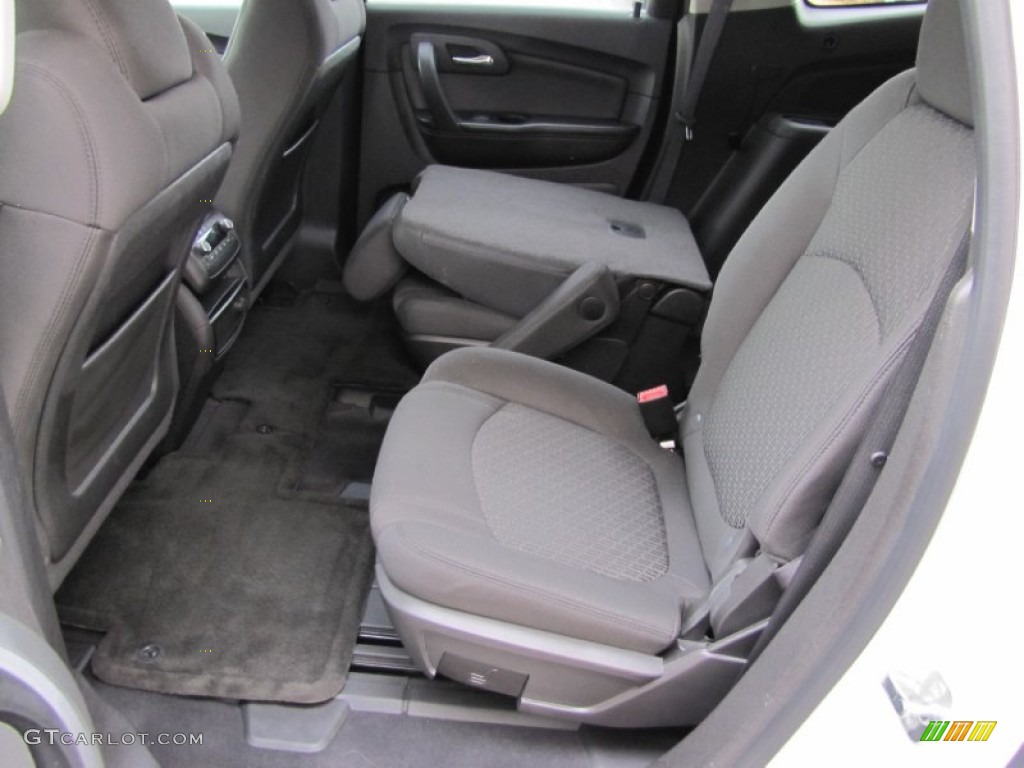 2011 Traverse LT AWD - White / Ebony/Ebony photo #23