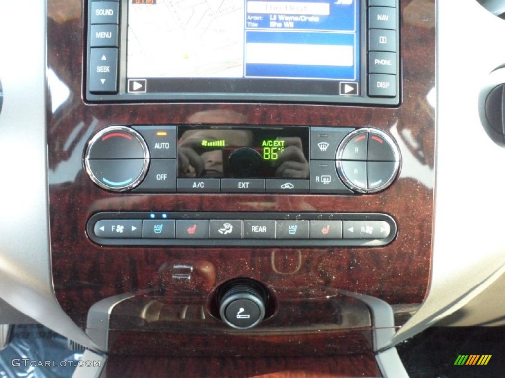 2012 Ford Expedition EL King Ranch 4x4 Controls Photo #56605452