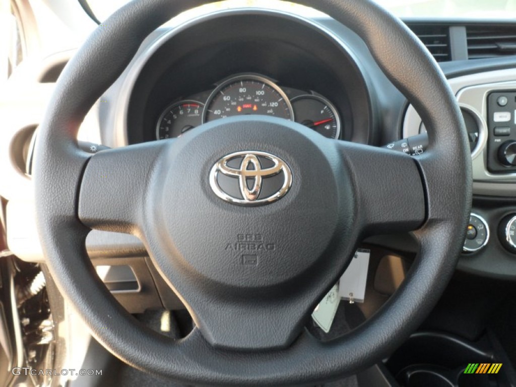 2012 Toyota Yaris L 3 Door Steering Wheel Photos