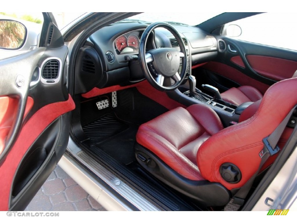 Red Interior 2004 Pontiac GTO Coupe Photo #56608098