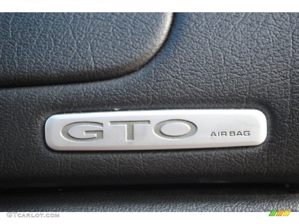 2004 Pontiac GTO Coupe Marks and Logos Photo #56608341
