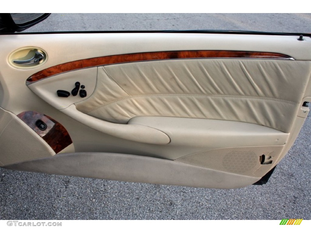 2005 Mercedes-Benz CLK 500 Cabriolet Stone Door Panel Photo #56608776