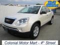 White Diamond Tricoat 2008 GMC Acadia SLE AWD