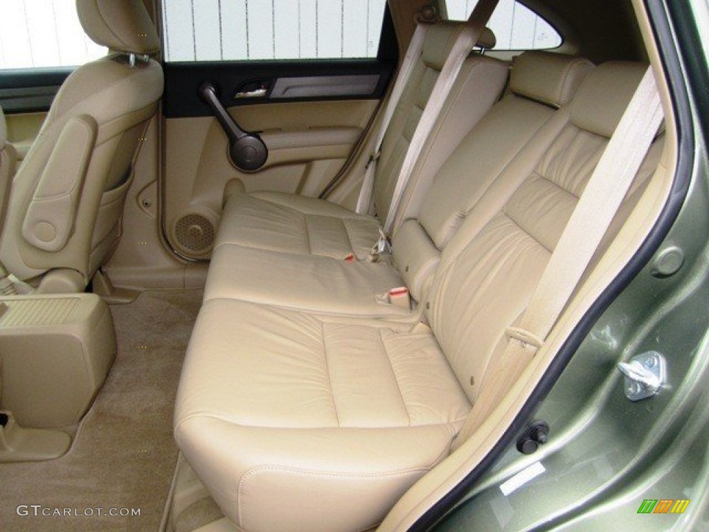 2008 CR-V EX-L 4WD - Green Tea Metallic / Ivory photo #17