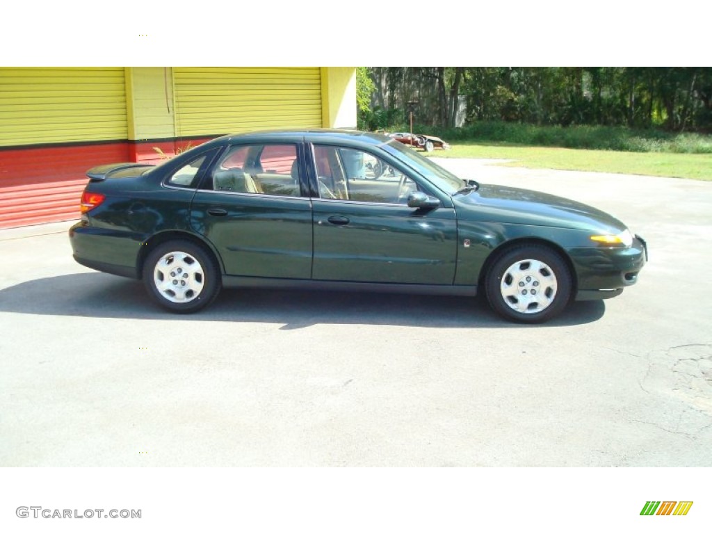 2002 L Series L200 Sedan - Green / Medium Tan photo #2