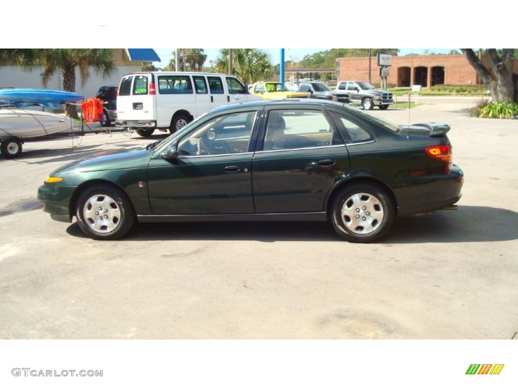 2002 L Series L200 Sedan - Green / Medium Tan photo #4