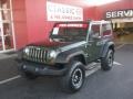 2008 Jeep Green Metallic Jeep Wrangler X 4x4  photo #1