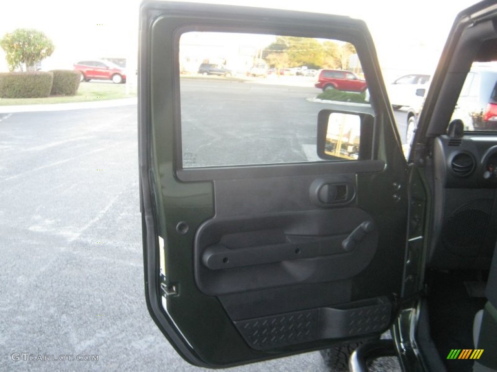 2008 Wrangler X 4x4 - Jeep Green Metallic / Dark Slate Gray/Medium Slate Gray photo #15