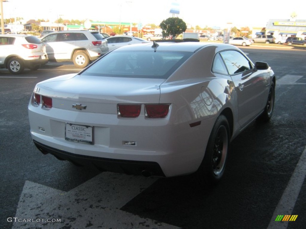 2010 Camaro LS Coupe - Summit White / Black photo #5