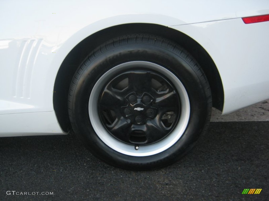 2010 Camaro LS Coupe - Summit White / Black photo #18