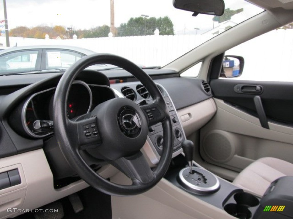 2007 CX-7 Sport - Copper Red Mica / Black photo #16