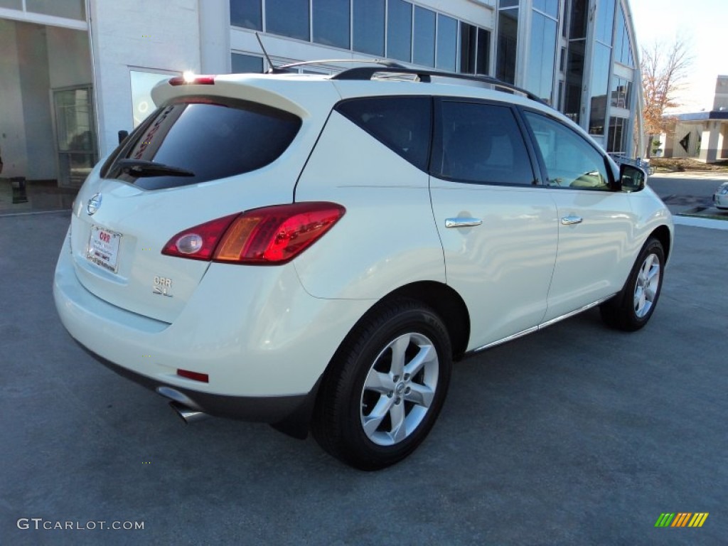 2009 Murano S - Glacier Pearl / Beige photo #3