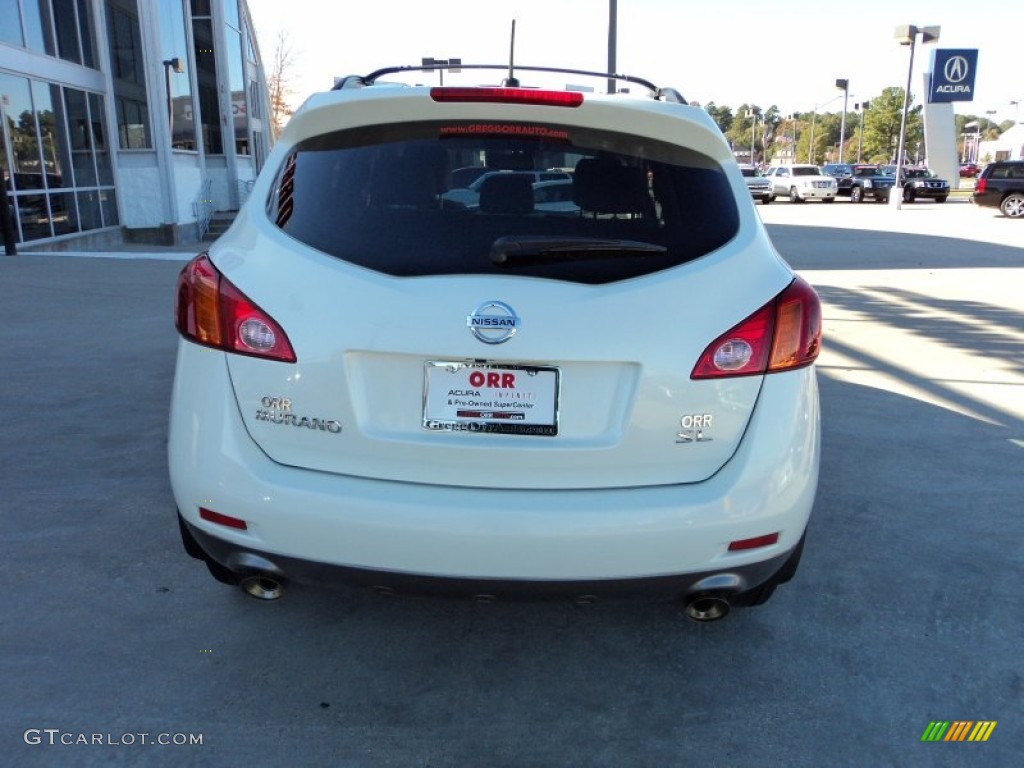 2009 Murano S - Glacier Pearl / Beige photo #6