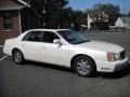 2002 White Diamond Pearl Cadillac DeVille Sedan  photo #10