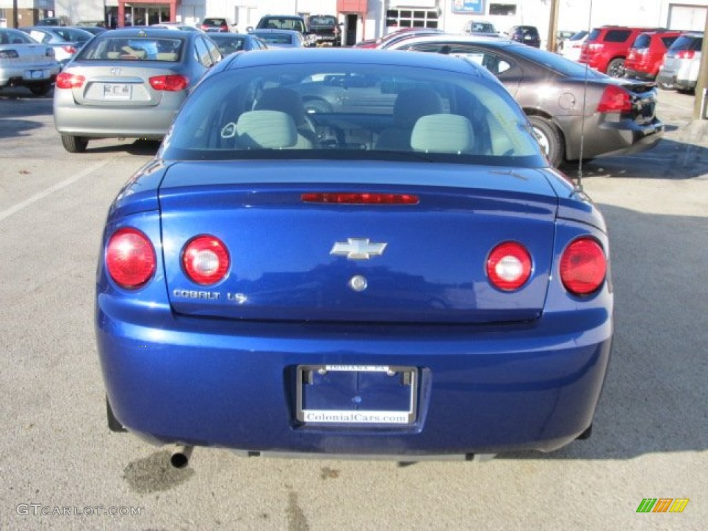 2007 Cobalt LS Coupe - Laser Blue Metallic / Gray photo #7