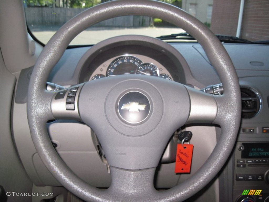 2007 Chevrolet HHR LT Panel Gray Steering Wheel Photo #56615201