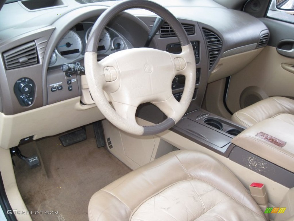2002 Rendezvous CXL AWD - Bright White / Medium Oak photo #15