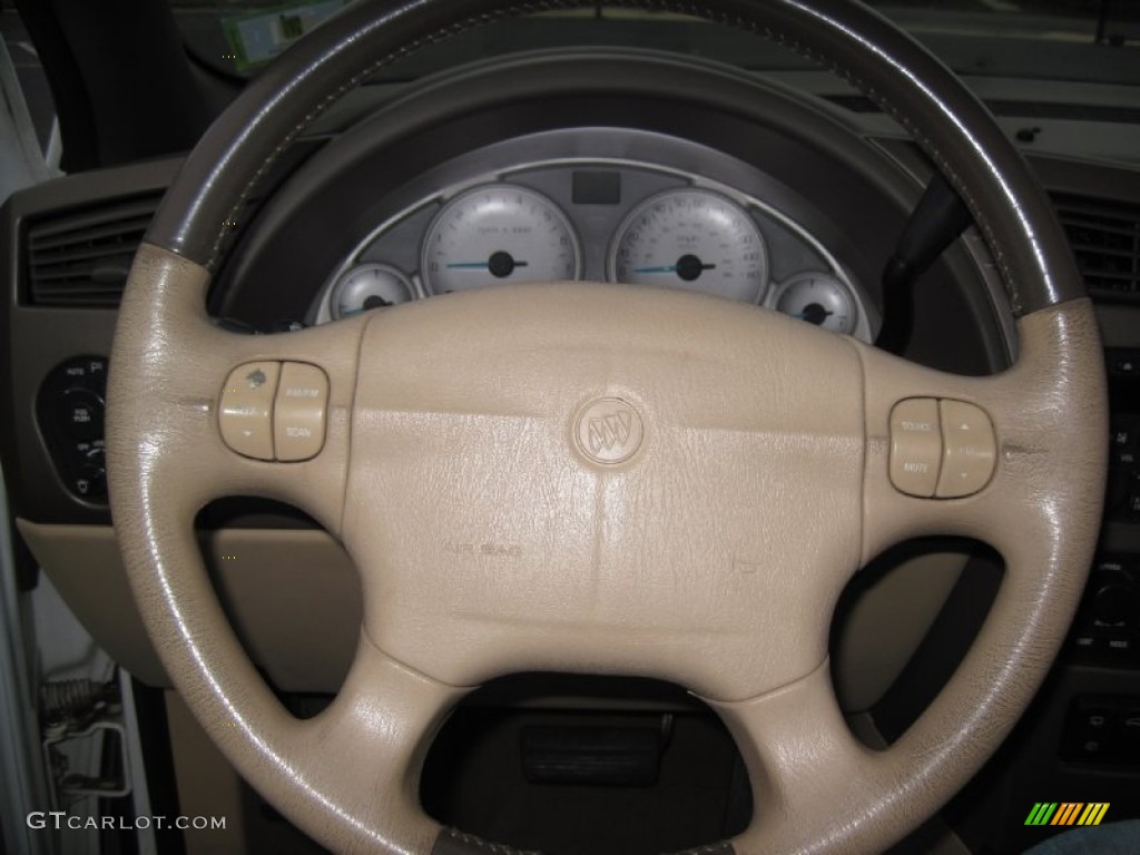 2002 Rendezvous CXL AWD - Bright White / Medium Oak photo #24