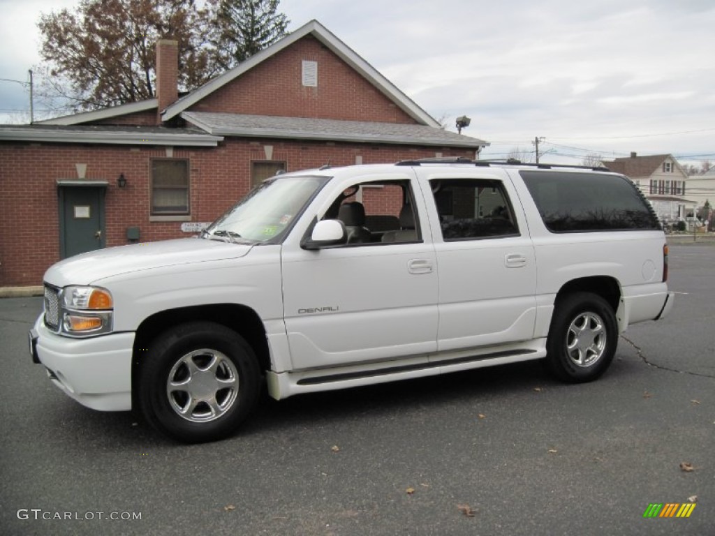 2004 Yukon XL Denali AWD - Summit White / Sandstone photo #1