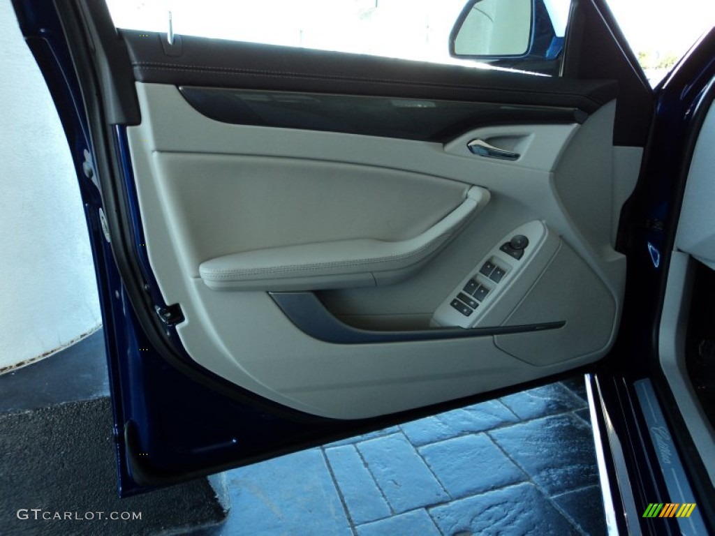 2012 CTS 3.0 Sedan - Opulent Blue Metallic / Light Titanium/Ebony photo #16